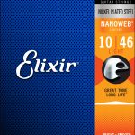 Elixir 12052 Nanoweb Electric  Light 10-46